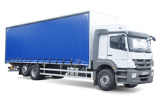 Car Hire Marple - 26 Tonne Curtain Side Truck - Truck hire Marple