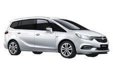 Car Hire Marple - Vauxhall Zafira 7-Seater - Minibus hire Marple